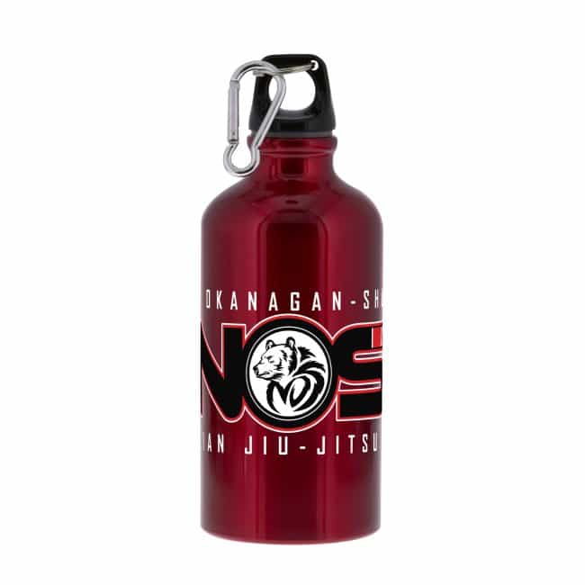 NOS Brazilian Jiu Jitsu & MMA Vernon BC - MOS Logo - Red 17oz Bottle